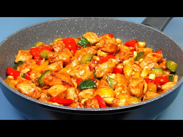 Курица под соусом на сковородке от Вкусные идеи от Натали