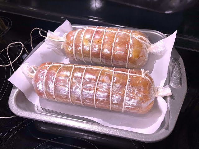 Колбаса из курицы в духовке от Милена Кулинарные Pецепты