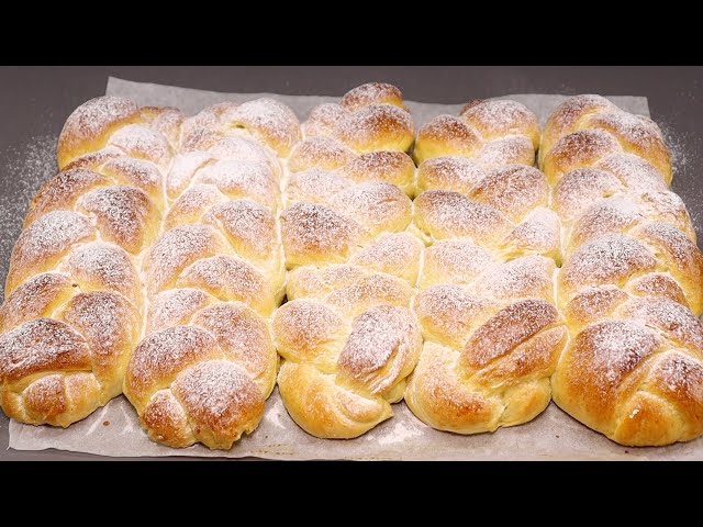 Дрожжевые булочки к чаю от Это просто