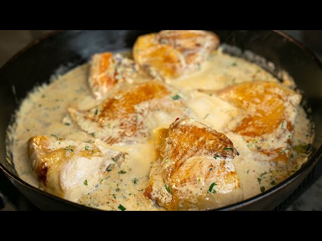 Курица в сливочном соусе от КУХНЯ С АКЦЕНТОМ