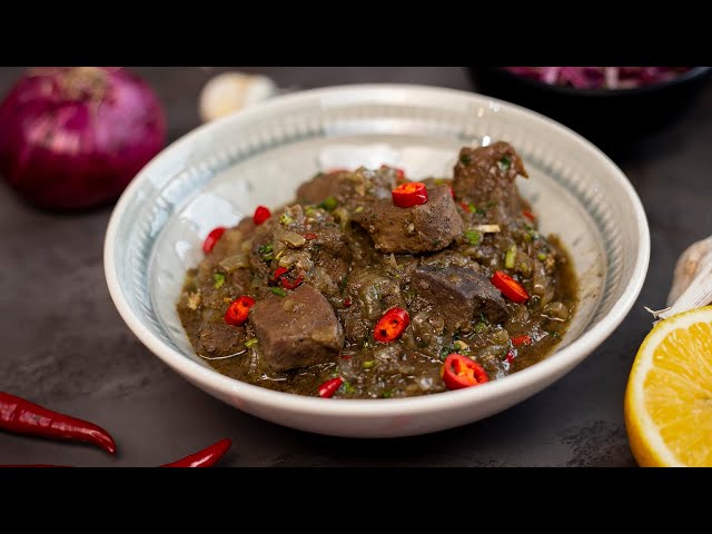 Говьяжье сердце и печень по-грузински от КУХНЯ С АКЦЕНТОМ