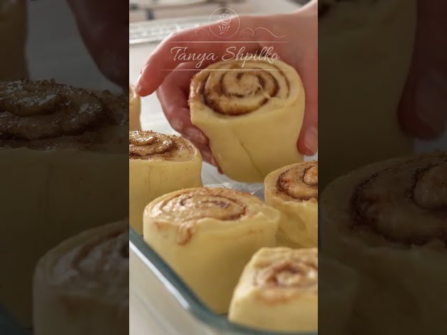 Воздушные булочки с карамелью, корицей и пеканом от Таня Шпилько
