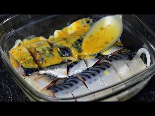 Засоленная скумбрия в маринаде от Вкусные советы