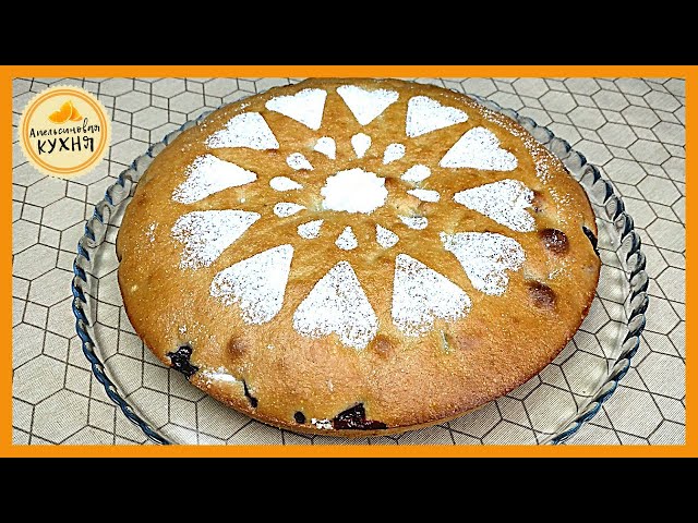 Манник с вишнями к чаю от Апельсиновая кухня