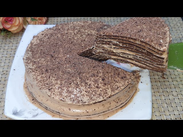 Лёгкий блинный торт с кремом от ВОСТОЧНАЯ-УЗБЕКСКАЯ КУХНЯ