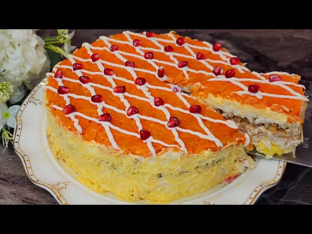 Мой ходовой салат на каждый день с курицей от Пазанда Замира