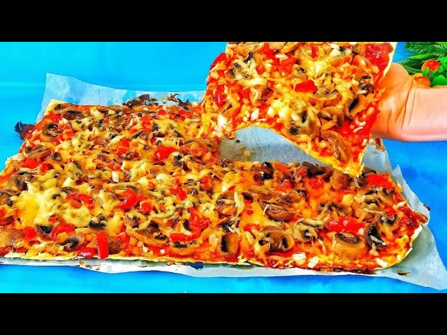 Пицца за 10 минут из лаваша от Вкусно - Пальчики оближешь