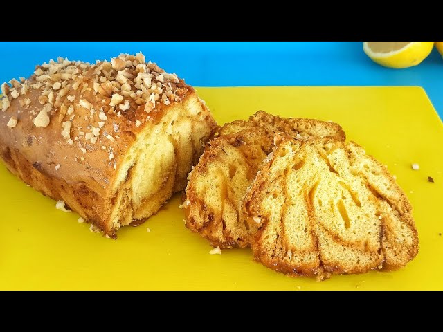 Полосатый кекс на скорую рук за 5 минут от Вкусно - Пальчики оближешь