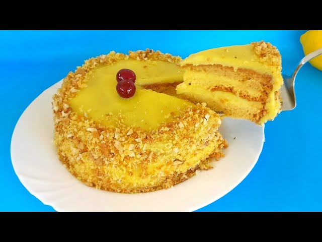 Сочный и нежный торт к чаю от Вкусно - Пальчики оближешь
