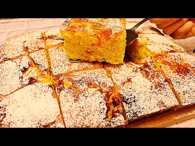Воздушный пирог с яблочным вареньем от Вкусная Тарелка
