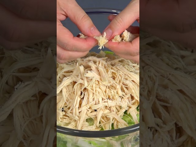 Яркий салат с курицей, морковью и фасолью от Минутка LITE