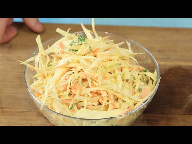 Простой салат из капусты от ShuStriiBUM (Шустрый Бум)