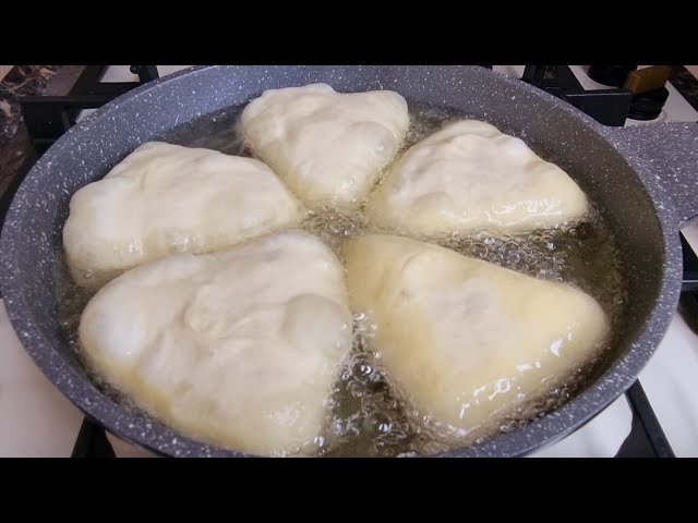 Жареные пирожки с мясом от Пазанда Замира