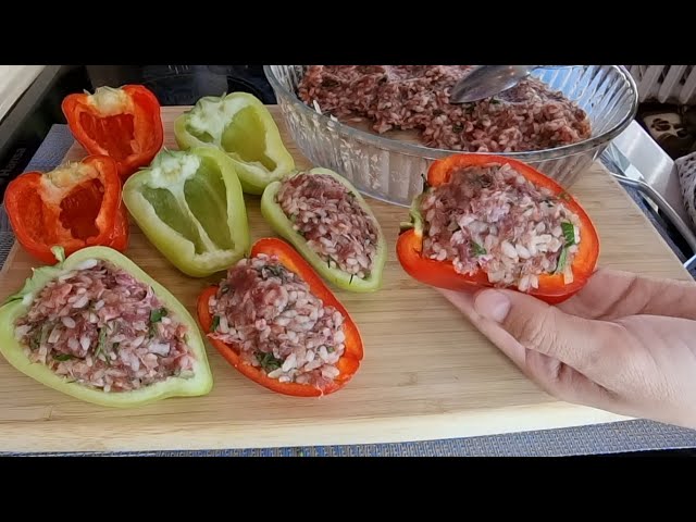 Фаршированный перец с мясом от Пазанда ТВ