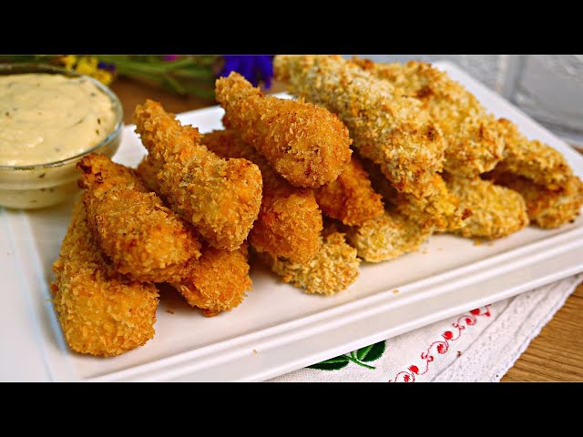 Куриные стрипсы с сырным соусом от Вкусно Просто и Доступно