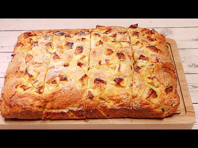 Яблочный пирог на завтрак от Вкусная Тарелка