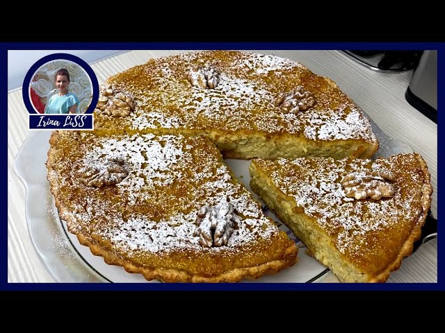 Открытый пирог с тыквенным кремом к чаю от Ирина Лисс Кулинария