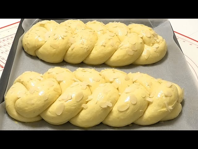 Сдобная плетёнка к чаю от Выпечка и кулинария