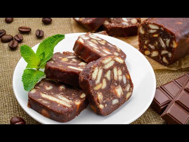 Шоколадная колбаска к чаю от Семейные Рецепты