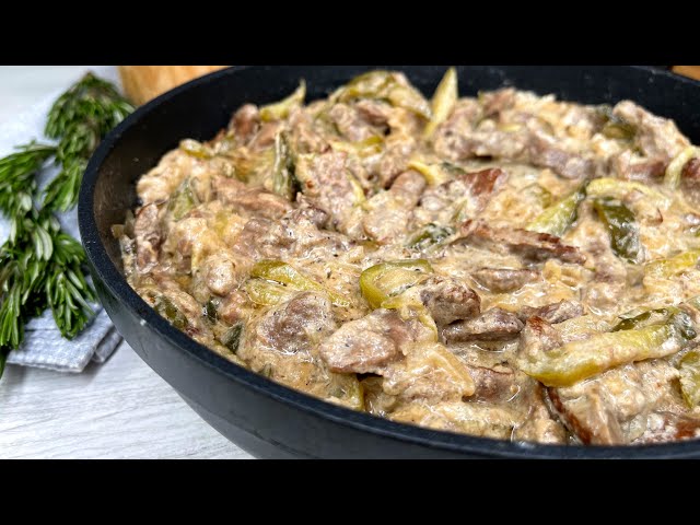 Тушёное мясо на ужин от Цветкова Наталья