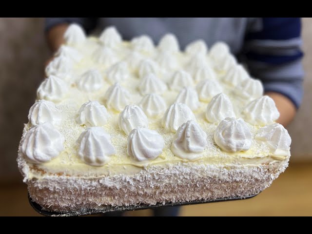 Бисквитный торт на день рождения от Домашняя Кулинария