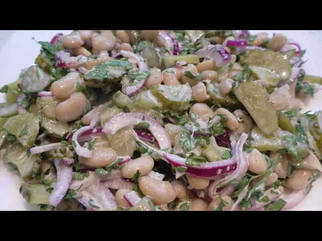 Идеальный салат с фасолью от Вкусно со Светланой