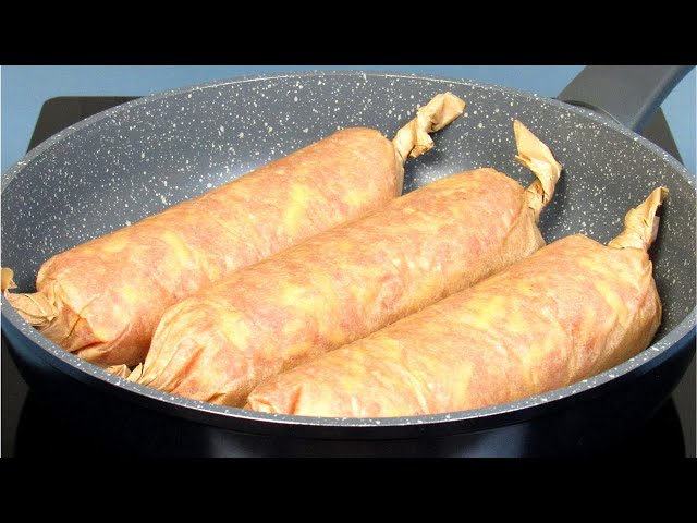 Мясной рулет на сковородке от Вкусные идеи от Натали