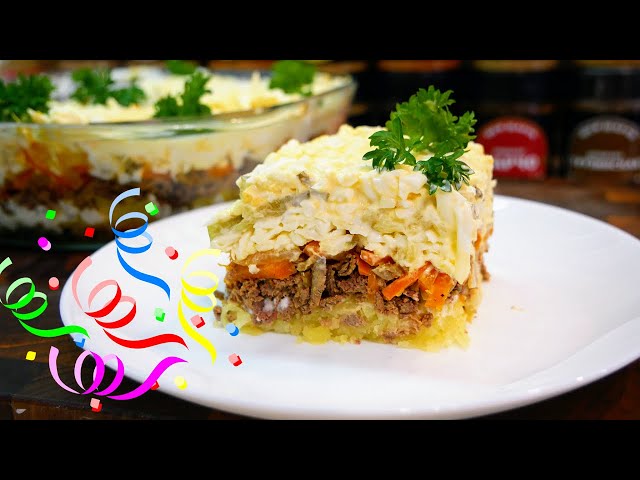 Бюджетный салат на праздничный стол от Галина Кухня