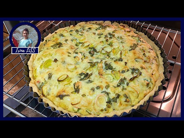 Открытый закусочный пирог на песочном тесте от Ирина Лисс Кулинария