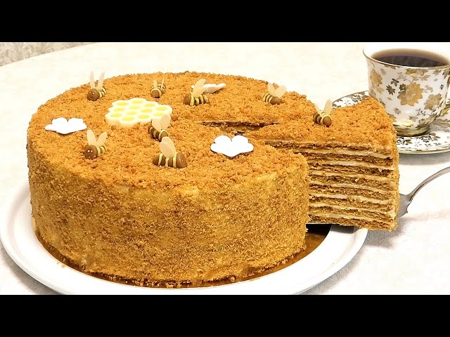 Медовик на праздничный стол от Выпечка и кулинария