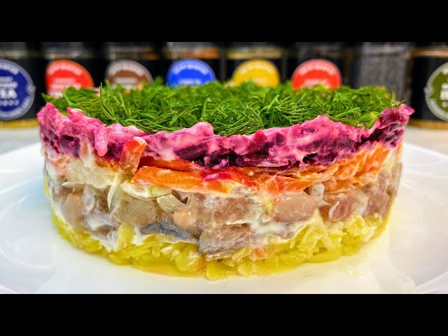 Классический салат Селёдка под шубой от Галина Кухня