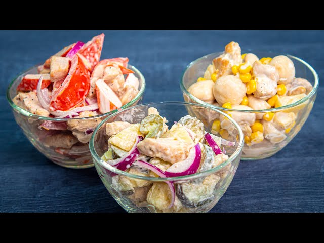 Лёгкие и вкусные салаты с майонезом на праздничный стол от Рецепты Натальи