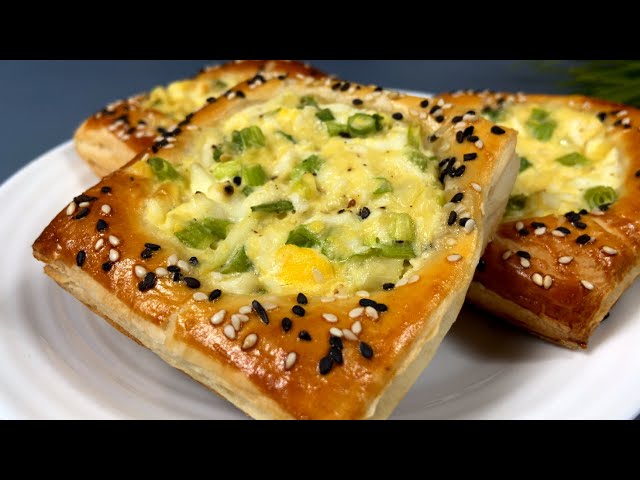 Мини пицца с яйцами и зеленью от Мелодия вкуса
