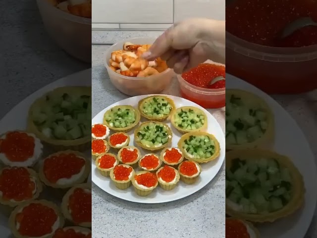 Красивые закуски на праздничный стол от Домашняя Кухня