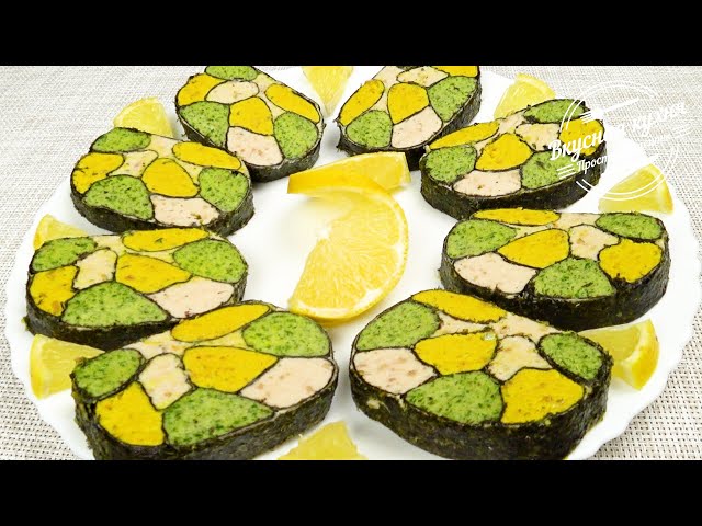 Закуска из селедки на праздничный стол от Вкусная кухня. Простые рецепты