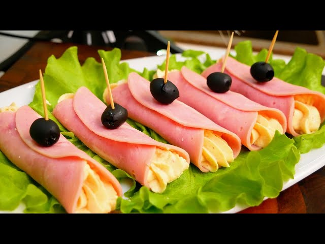 Новогодняя закуска из крабовых палочек от Галина Кухня