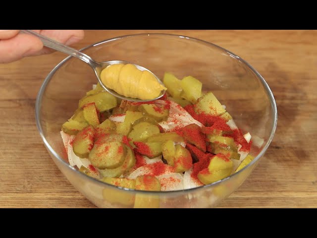 Очень вкусный салат из селёдки от ShuStriiBUM (Шустрый Бум)