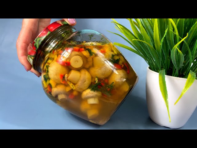 Маринованные шампиньоны от Мелодия вкуса