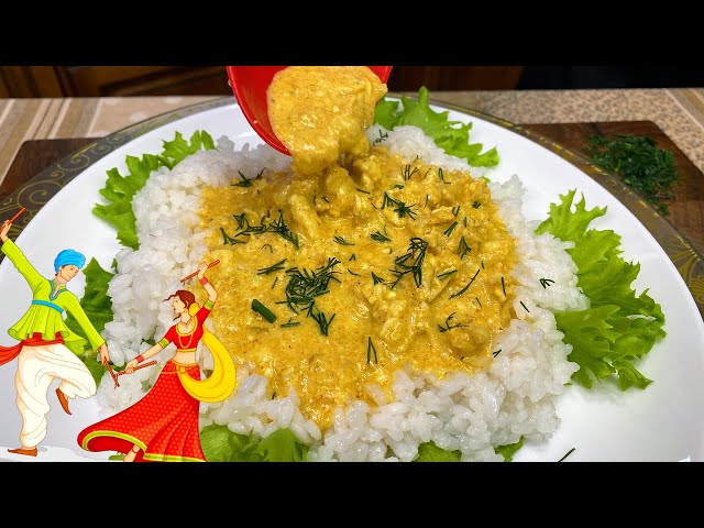 Курочка карри из духовки с гарниром от Галина Кухня