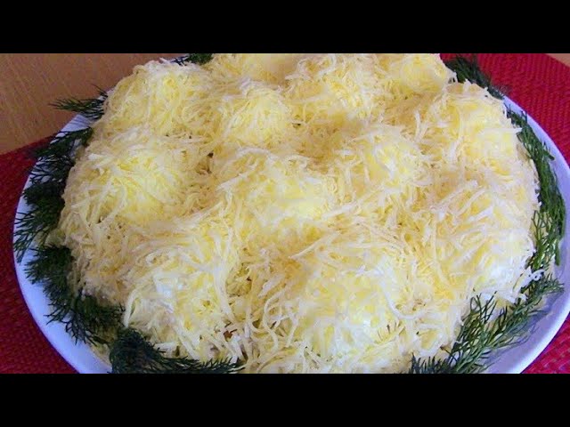 Праздничный салат с яйцами, картошкой и морковью от Нафис Таомлар