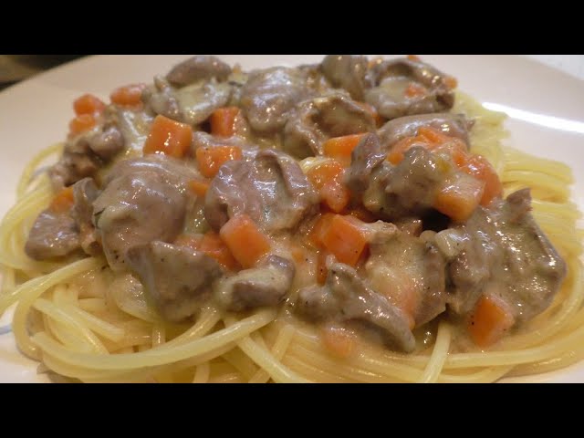 Сытные куриные сердечки в подливе от Вкусно со Светланой