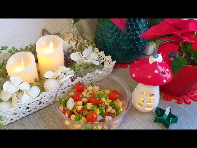 Полезный салат с фасолью, помидорами и кукурузкой от Я люблю тебя жизнь
