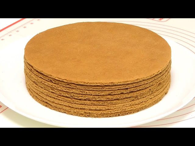 Медовое тесто на желтках для торта от Выпечка и кулинария