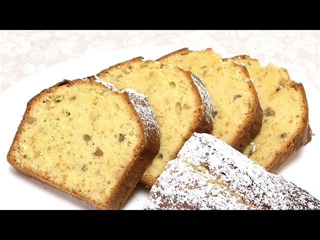 Воздушный ореховый кекс от Выпечка и кулинария