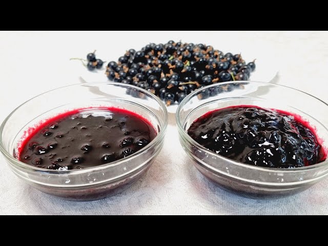 Варенье из чёрной смородины от Выпечка и кулинария