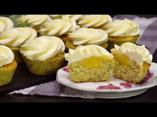 Лимонные пирожные к чаю от Кулинарим с Таней 2.0