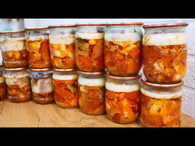 Тушонка зі свинини на зиму от Вкусно Просто и Доступно