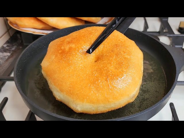 Дрожжевые пончики на сковородке от Пазанда Замира