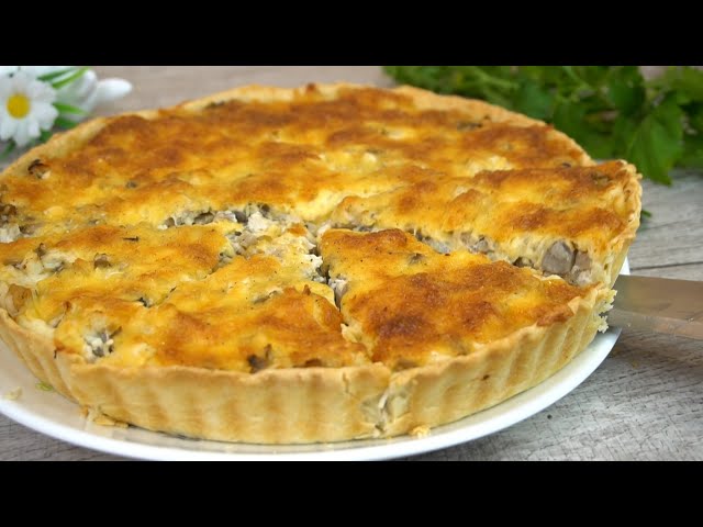 Праздничный пирог с грибами и курицей от  Калнина Наталья