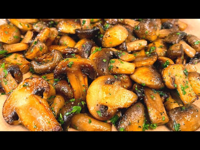 Очень вкусные жареные грибы от Рецепты в гостях у Вани